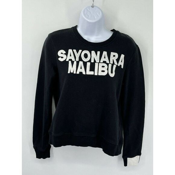 Aiko Revolve Black Giacomo Sayonara Malibu Sweatshirt - Picture 11 of 13